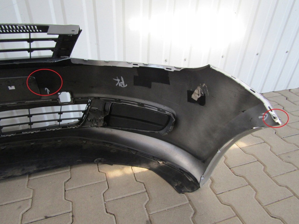 фото №11, Бампер перед передний vw sharan 2 ii 7n0 10-