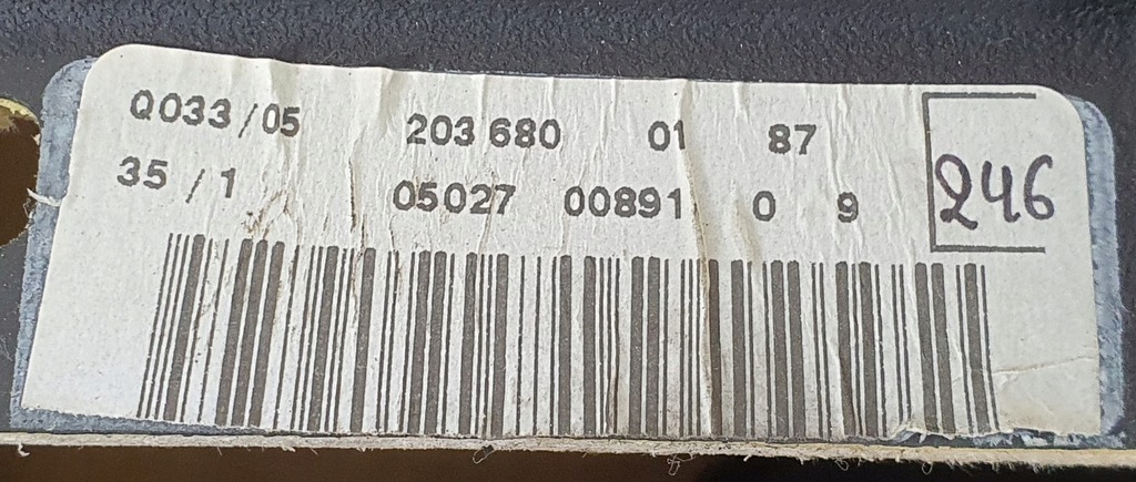 фото №8, Панель приладів приладова консоль mercedes w203 europa