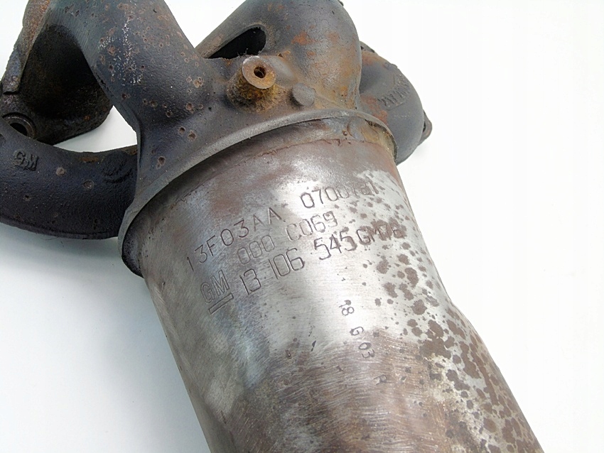 фото №10, Колектор випускний корпус каталізатора 1.2 16v corsa c astra g agila