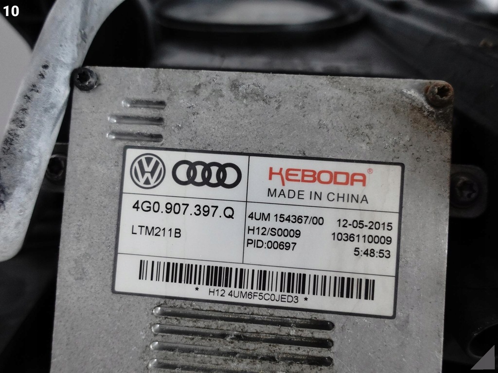 фото №11, Audi a6 s6 c7 4g0 lift 14-18 full led лампа правая перед europa комплектная