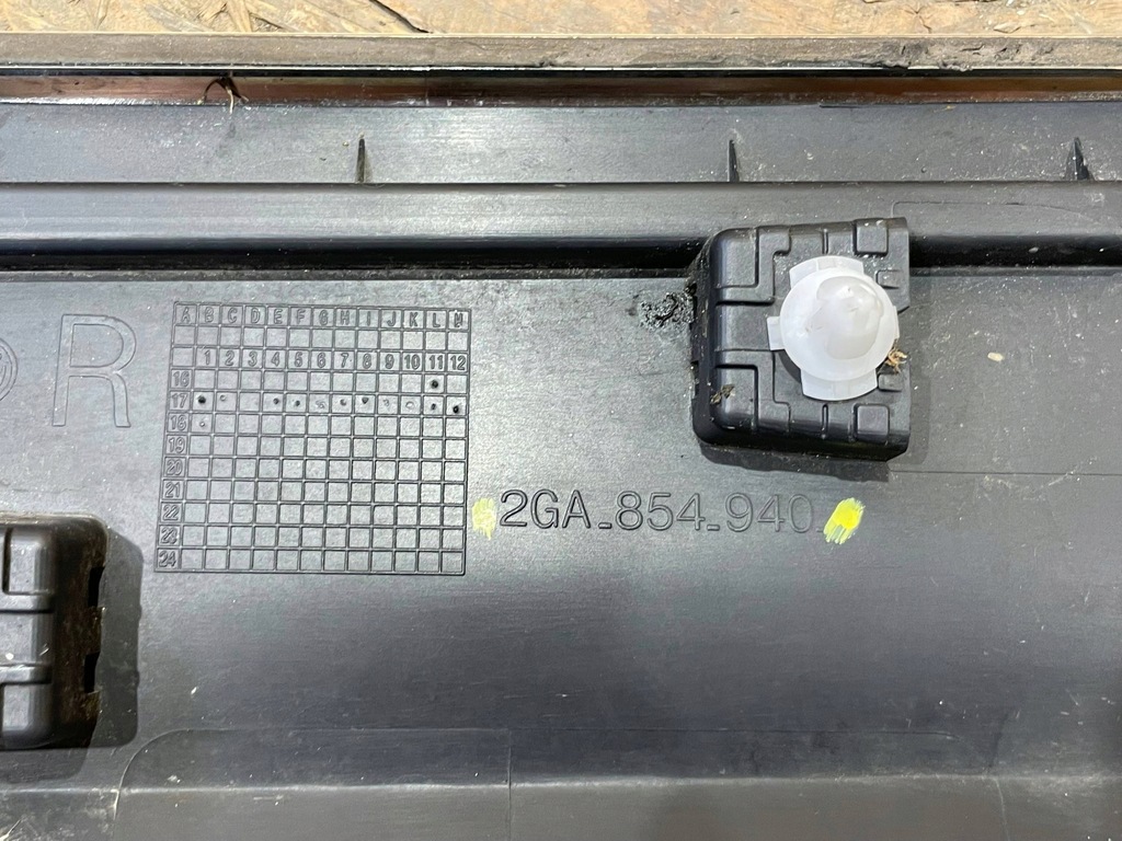 фото №9, Vw t-roc troc 17- молдинг нижняя дверь правое перед передняя