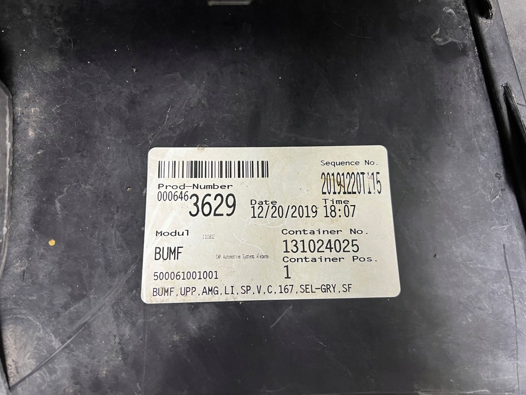 фото №8, Бампер перед передний mercedes w167 167 gle suv coupe amg набор