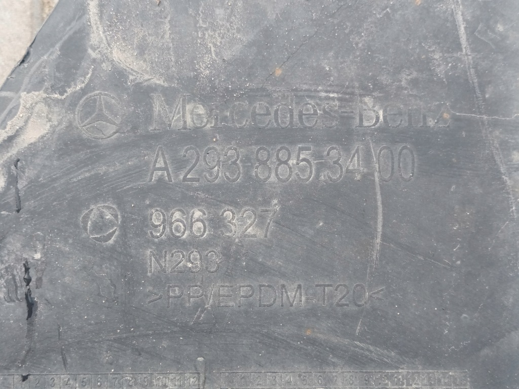 Бампер задний mercedes eqc w293 задняя a293 Оригинал