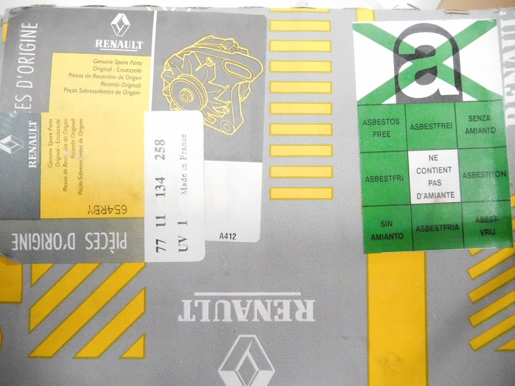 фото №7, Генератор renault scenic i оригінальний номер 7711134258