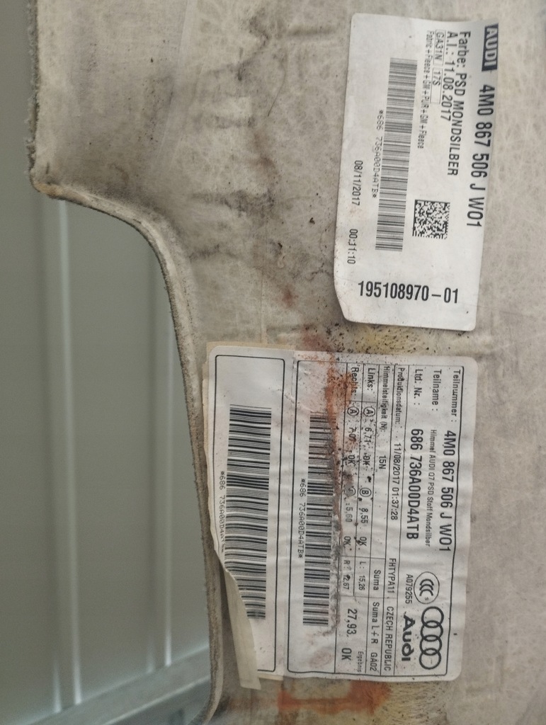 фото №15, Audi q7 15- потолок панорама usa