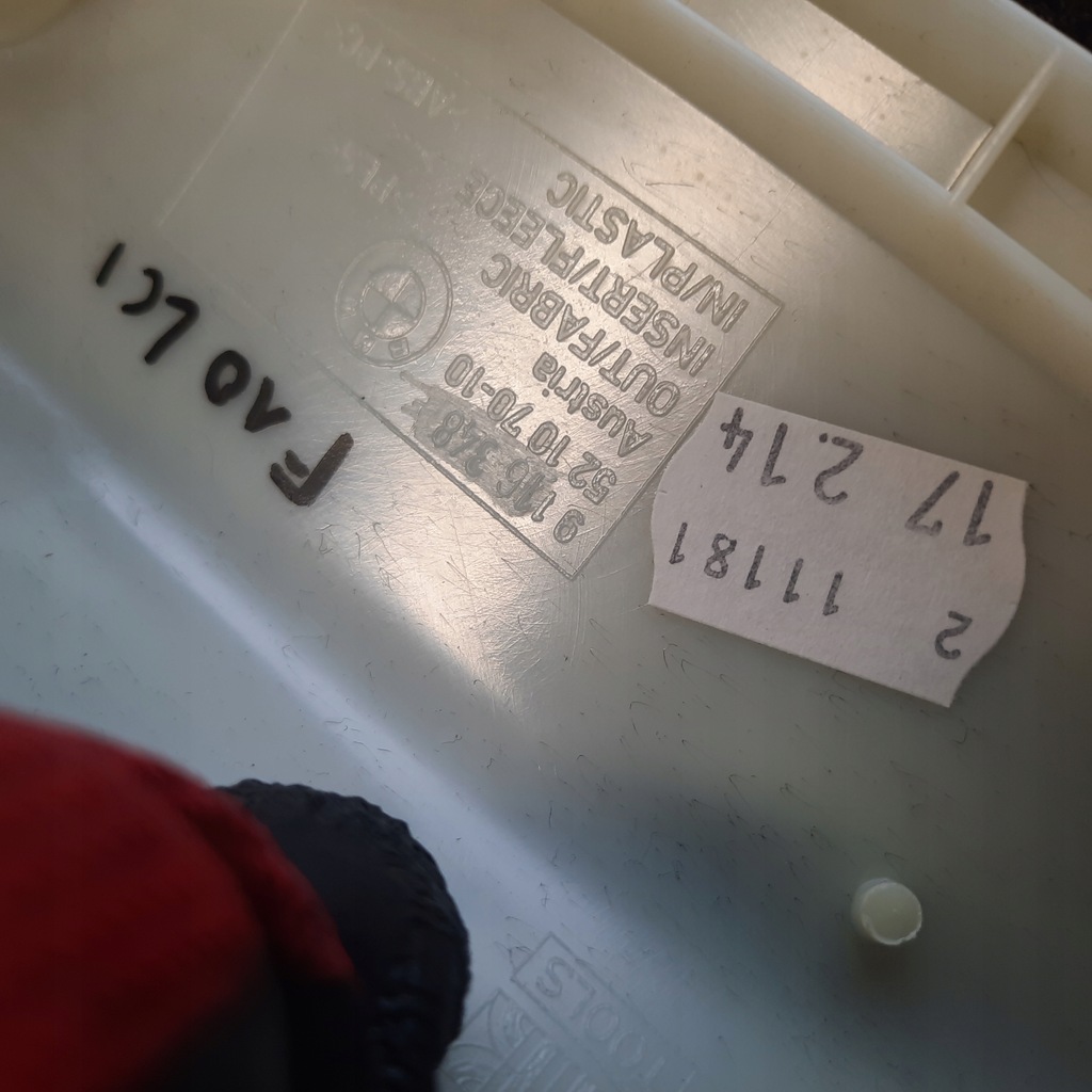 фото №9, Bmw f10 lift захист стійка права czarna 9116348