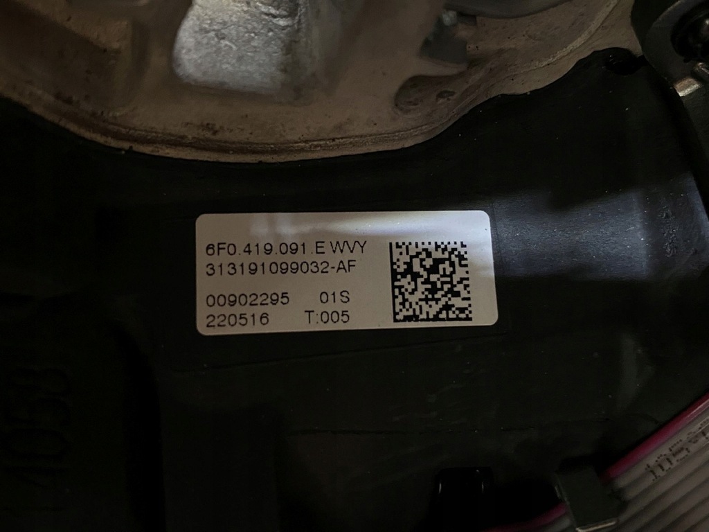 фото №6, Seat leon ibiza fr повітропровід багатофункціональний шкіряний 6f0419091