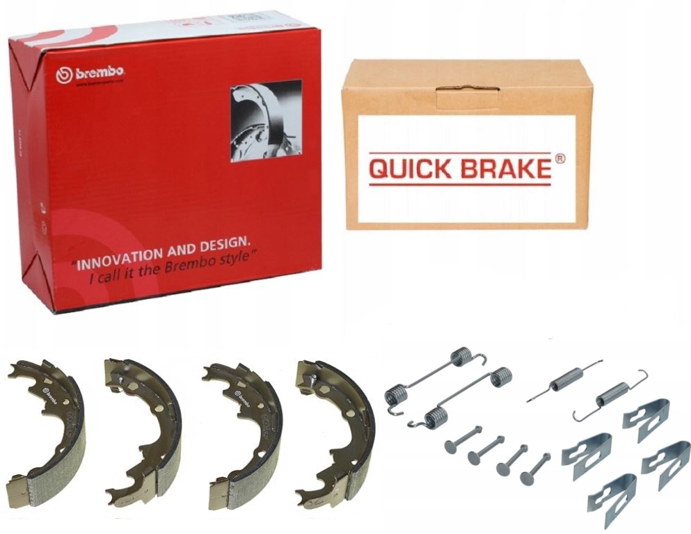 фото №1, Тормозные колодки тормозные+ пружины chrysler voyager i ii