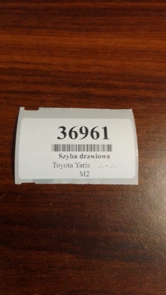 фото №5, Toyota yaris verso скло двері правий перед