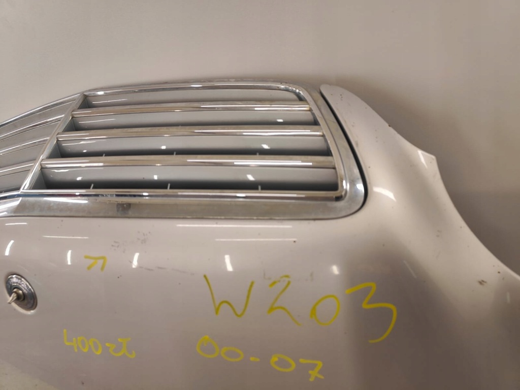 фото №6, Mercedes w203 c klasa 00-07 капот кришка двигуна