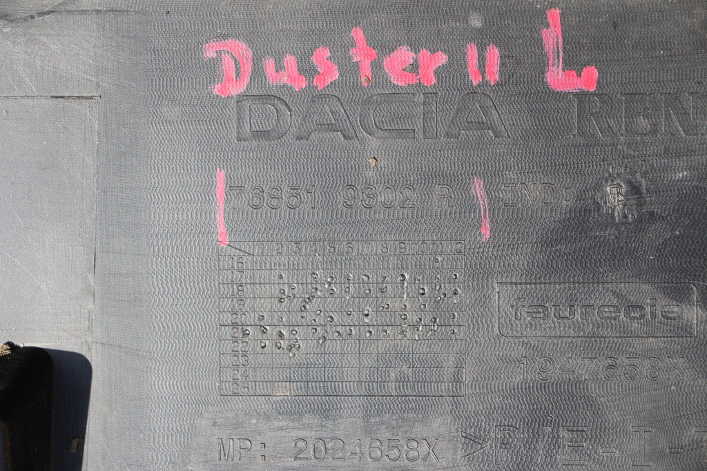 фото №7, Dacia duster ii молдинг накладка поріг права 17+