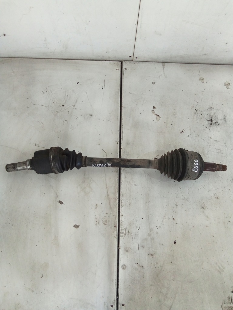 фото №1, E666 привідний вал короткий master 3 2.3dci