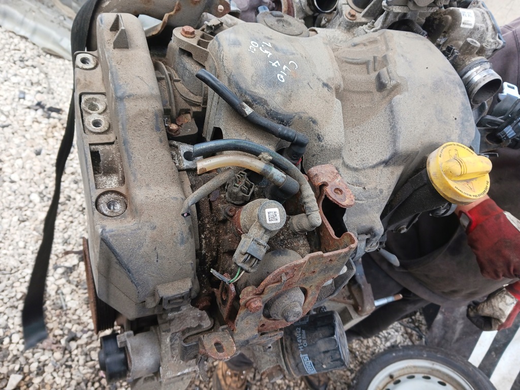 Купити Двигун renault clio 4 captur 1.5 dci 2014 рік комплектний  k9kb608