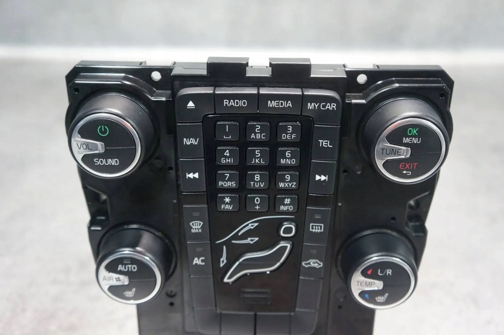 фото №6, Панель обдув радіо кондиціонера volvo v40 ii 31288103