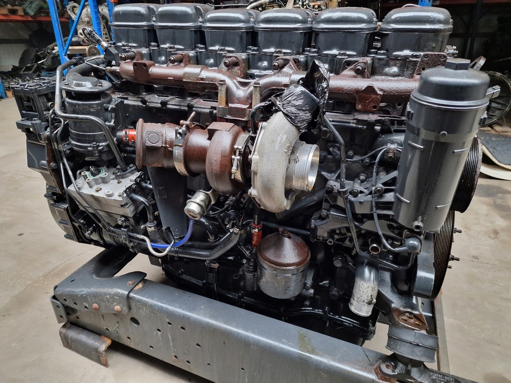 фото №7, Двигатель kompletny scania r euro 6 dc 13115 dc13115 r410