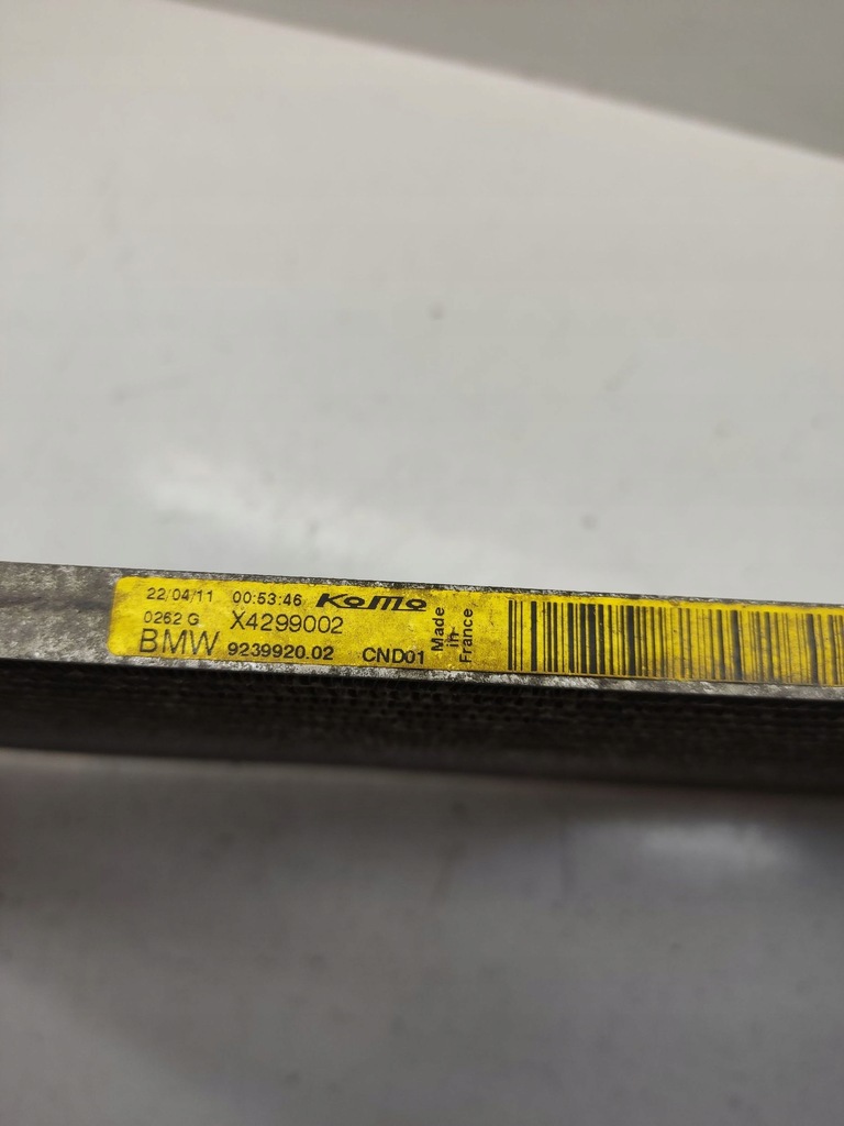 фото №7, Mini cooper countryman r60 2011 радіатор кондиціонера 9239920