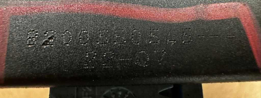 Важіль ручка кнопка гальма ручного renault espace iv 8200550545 Доставка