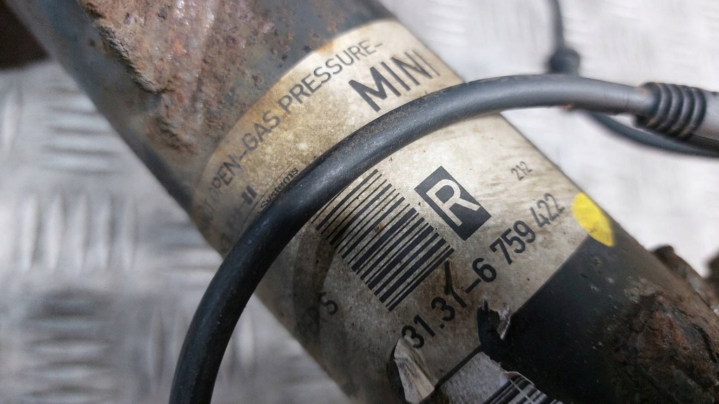 фото №6, Амортизатор поворотный кулак правый перед mini cooper r50