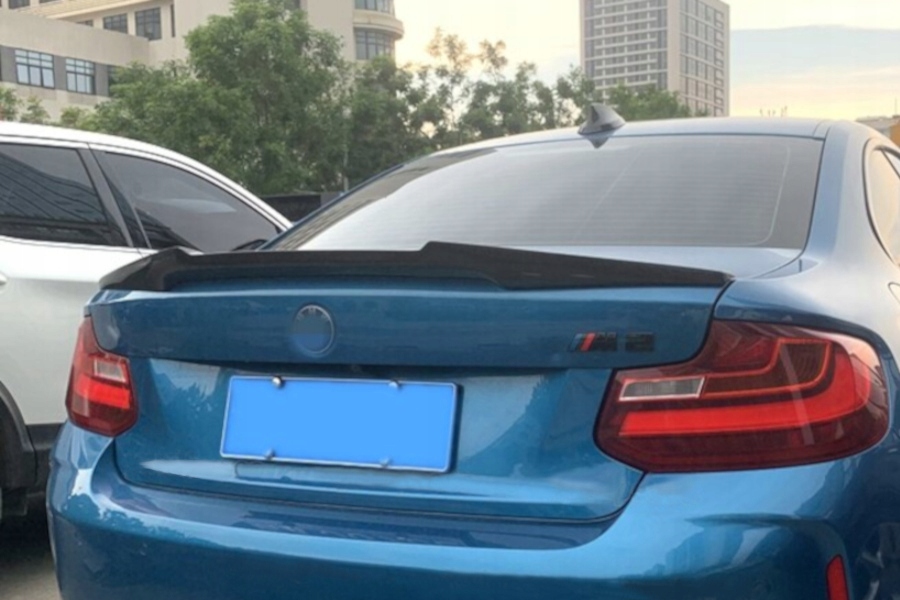 фото №3, Bmw 2 f22 f87 2014+ спойлер спойлер abs глянцевый black