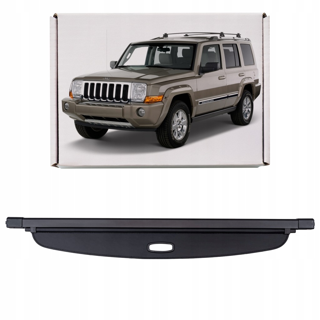 фото №1, Jeep grand cherokee wk 2005-2010 шторка багажника czarna