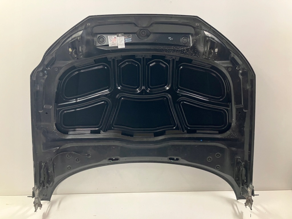 Капот крышка двигателя повреждённая ly9b audi a4 b9 8w с Разборки