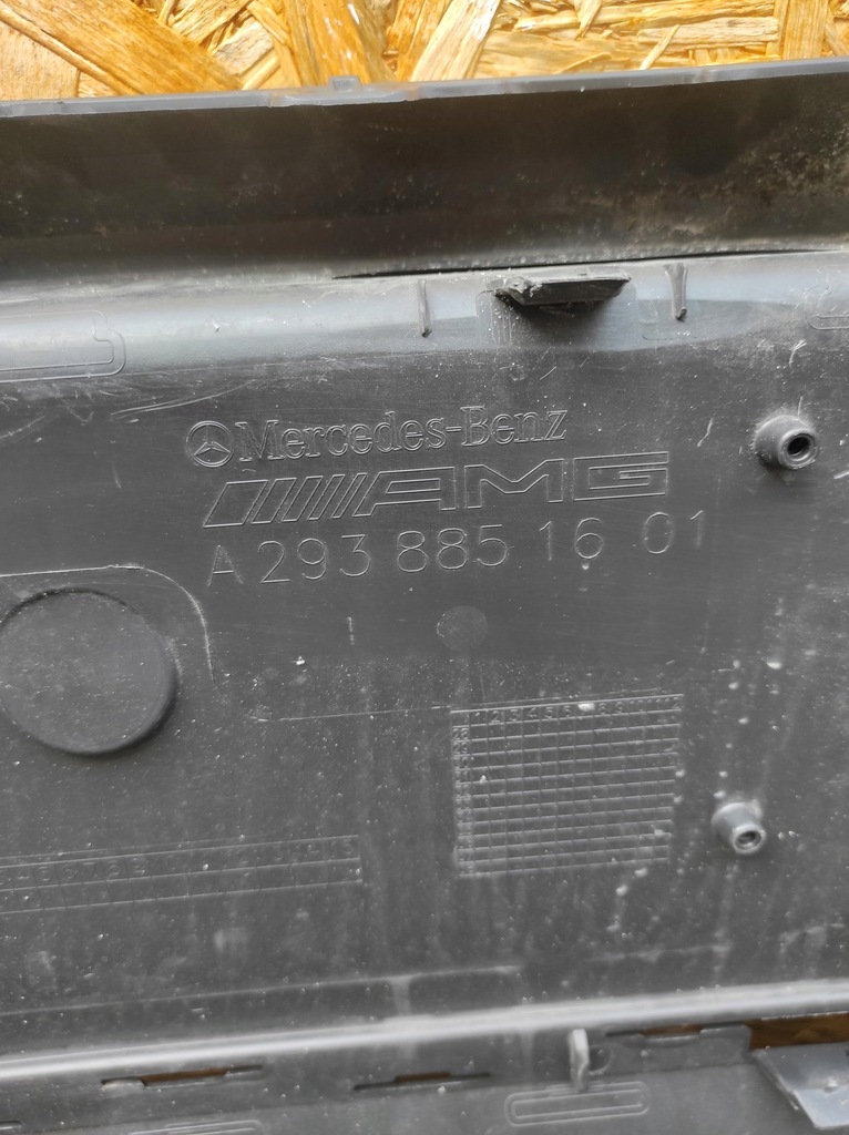 фото №6, Спойлер бампера задня дифузор mercedes eqc amg