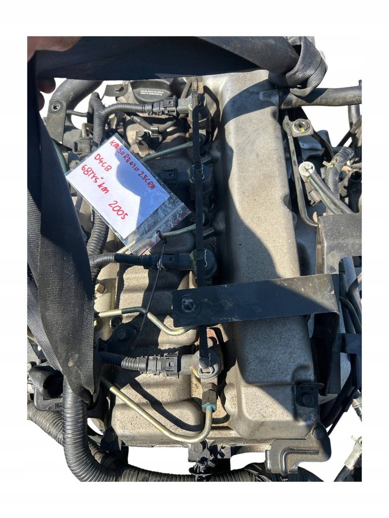 фото №6, Kia sorento 2006 двигун kompletny 2.5 crdi 67000km kompletny bdb d4cb