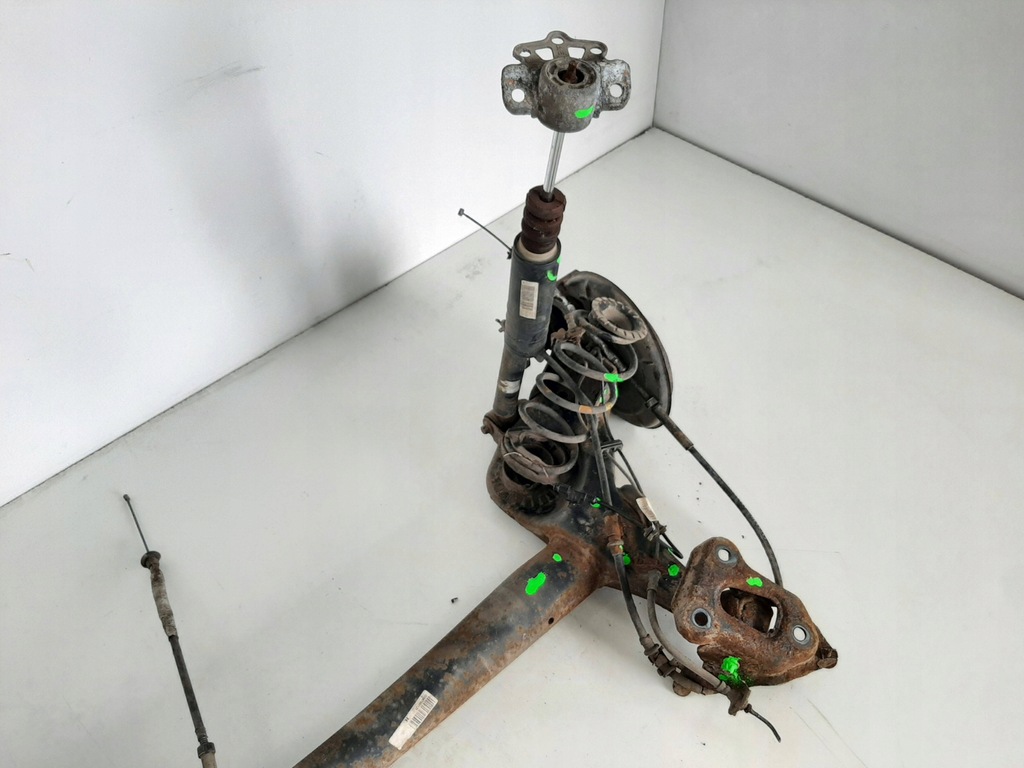 фото №11, Fiat grande punto 1.9d 3d 06r балка подвеска задняя тормозные диски kpl