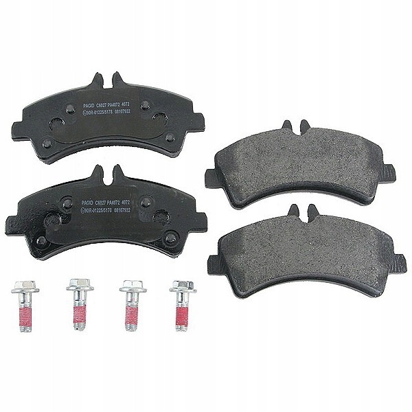 фото №2, Гальмівні колодки гальмівний. mercedes sprinter 5-t 06- задня