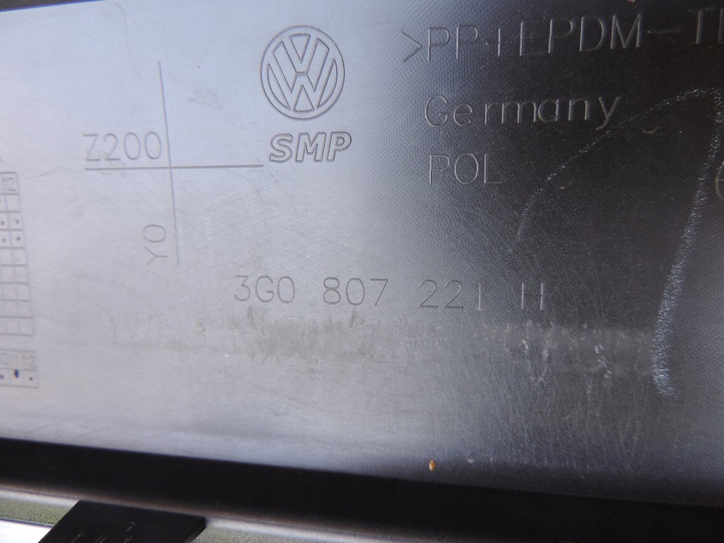 фото №16, Vw passat b8 alltrack lift 2019 бампер передній