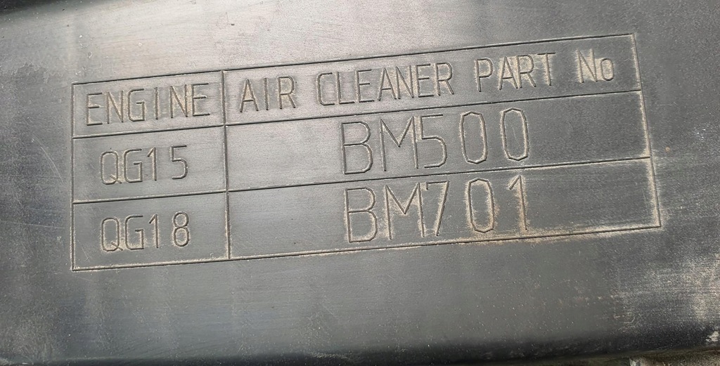 фото №5, Корпус фільтра повітря nissan primera p12 1.8 bm701