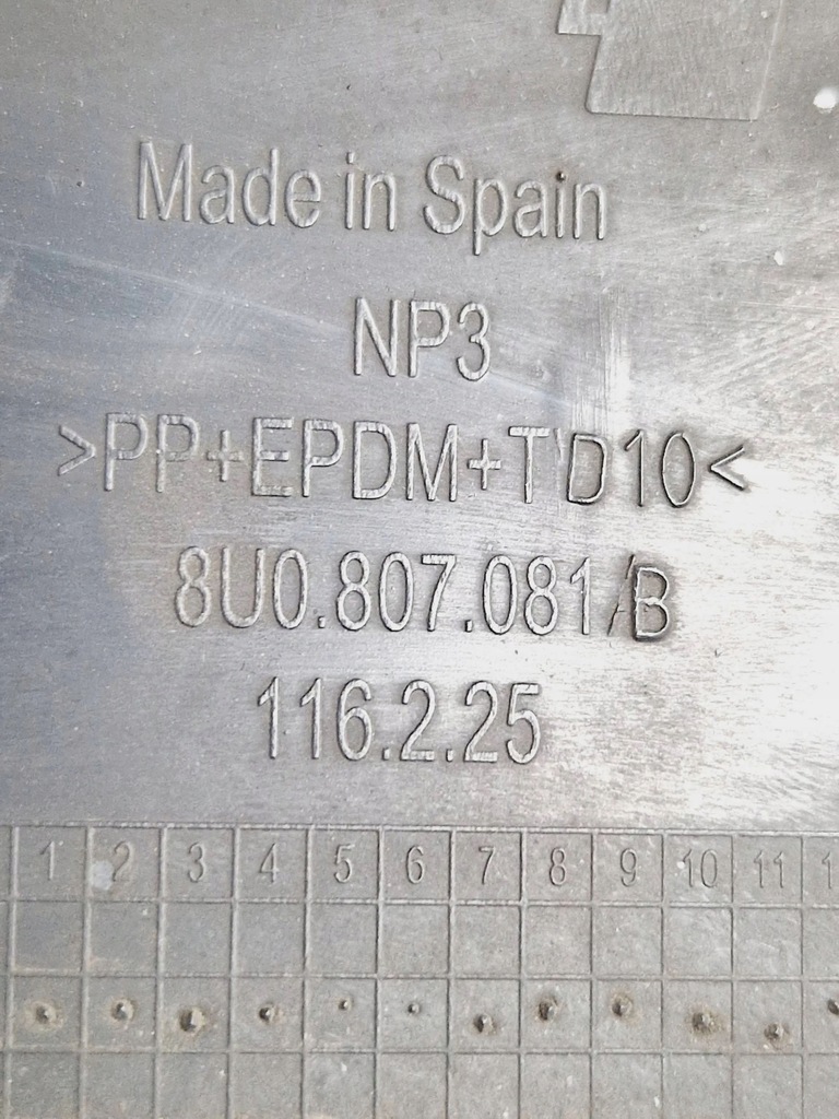 фото №7, Audi q3 8u 2012 защита поперечина передний