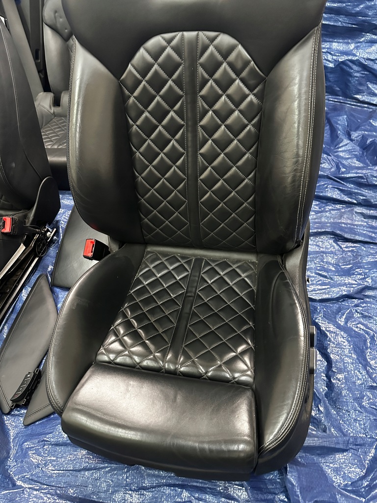 фото №7, Audi a7 c7 lift сидіння competition комплект пам'ять підігрів ковшові s-line