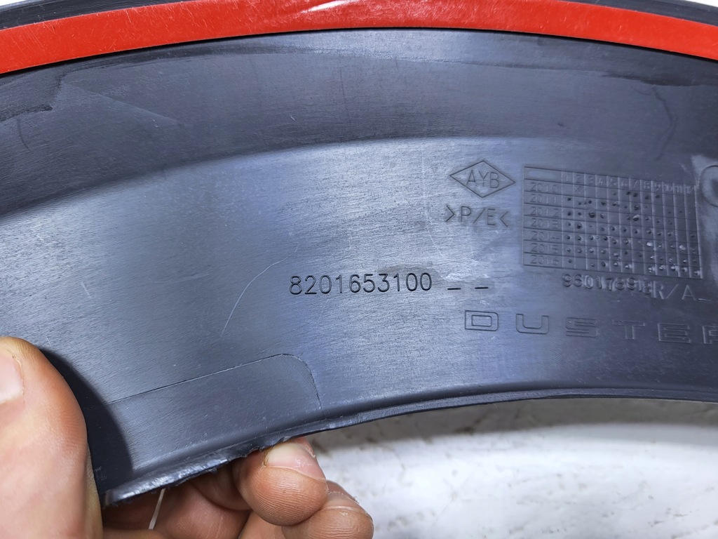 фото №5, Dacia duster накладка молдинг крила лівий перед