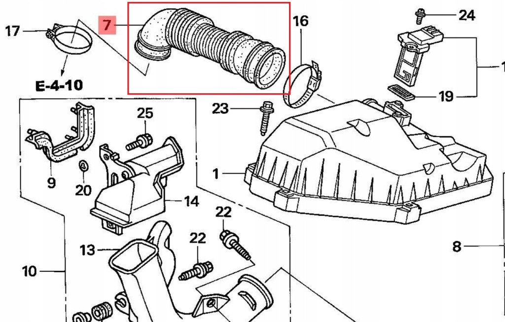 фото №6, Honda 2.2 ctdi frv crv труба турбины turbo фильтр