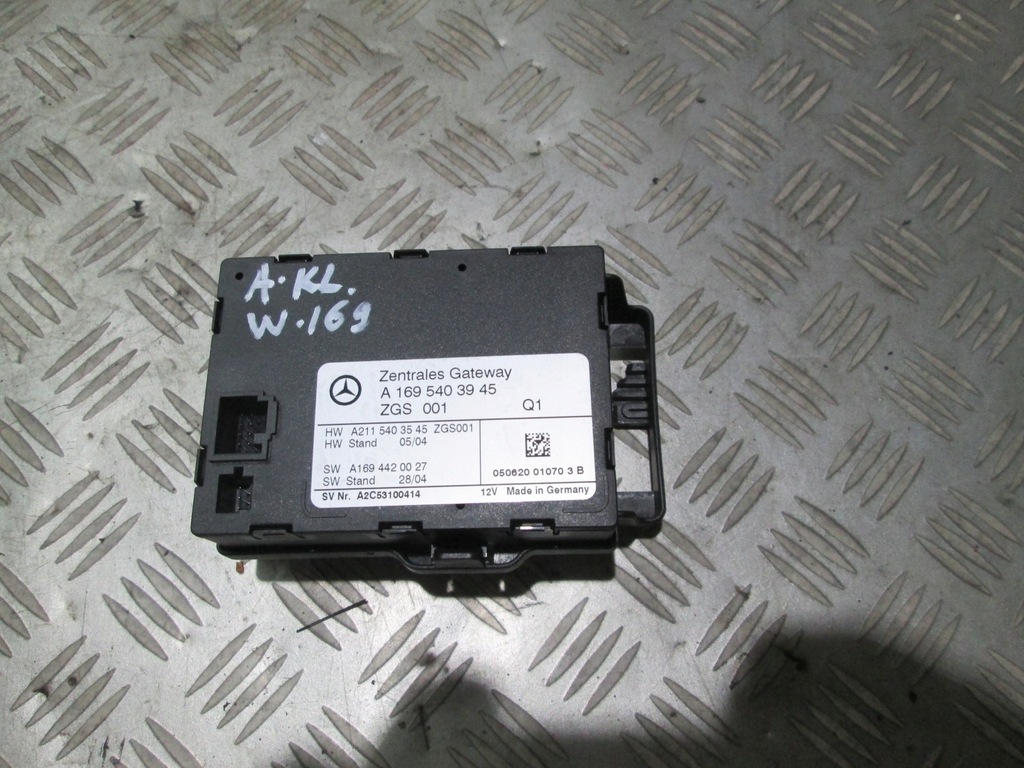 фото №1, Модуль блок управления шлюз mercedes w169 a1695403945