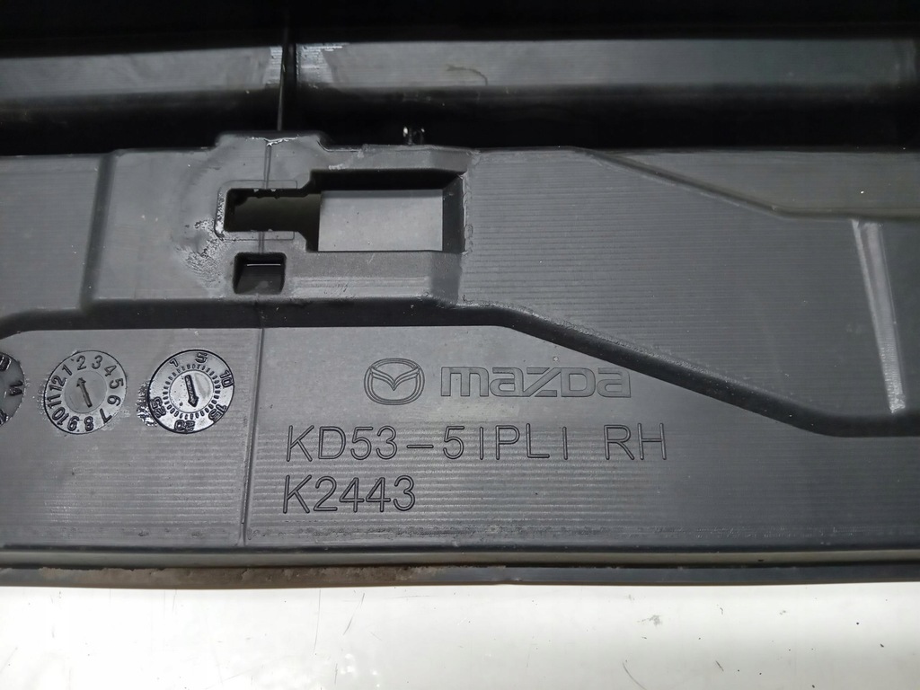 фото №6, Молдинг порог накладка правая mazda cx-5 i