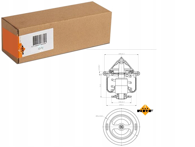 фото №1, Nrf 725190 термостат, рідина охолоджуючий