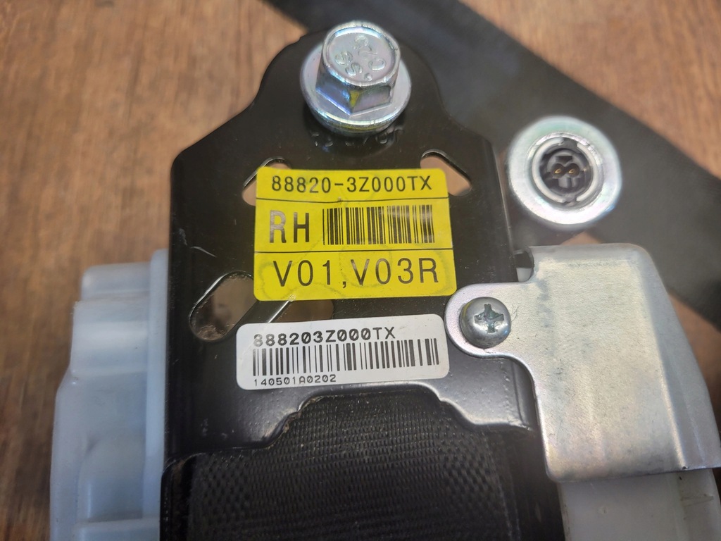 фото №6, Pas безопасности правый перед hyundai i40 14r- 88820-3z000tx