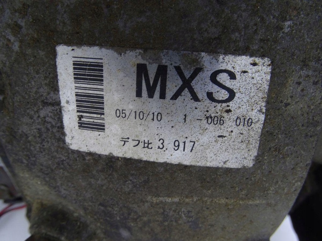 фото №8, Mitsubishi pajero iii 99-06 3.2 did мост дифференциал перед 3.917 47/12 автоматическая коробка передач