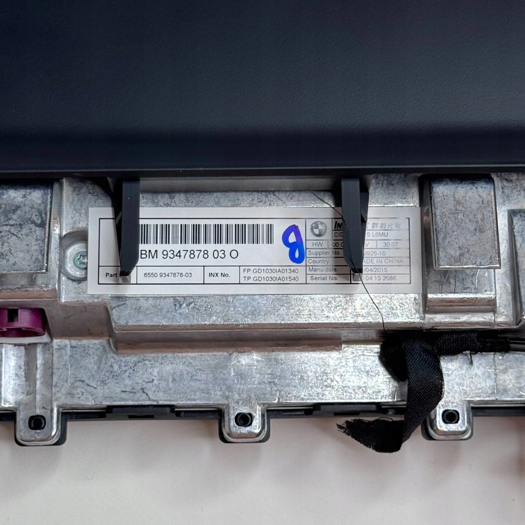 фото №6, Bmw x6 f16 2013 монитор / дисплей / экран