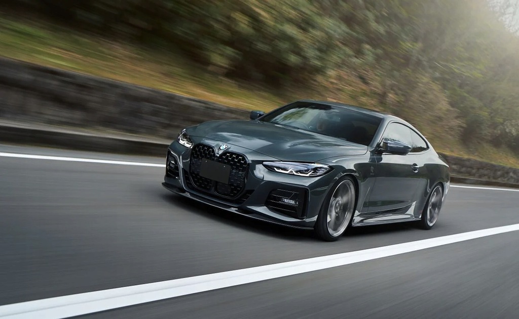 фото №11, Спойлер накладка передний bmw 4 g22 g23 3d design передняя часть lip dla m-pakiet