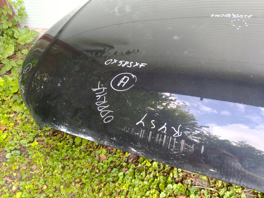 Капот крышка двигателя audi a4 b8 lata 2008-2012 оригинал черная с Разборки