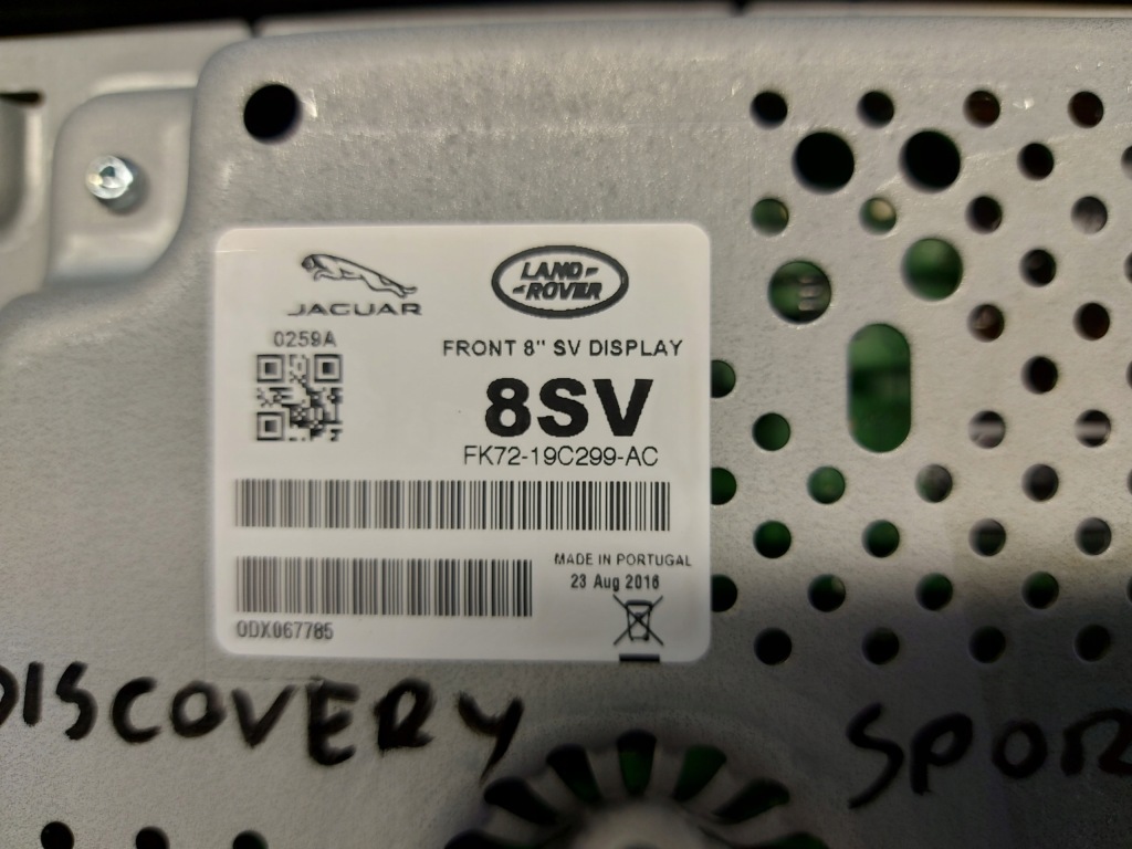 фото №4, Discovery sport l550 навигация дисплей