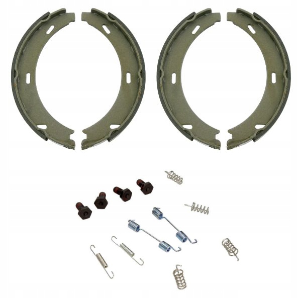 фото №1, Тормозные колодки ручного пружины mercedes w245 clk c208