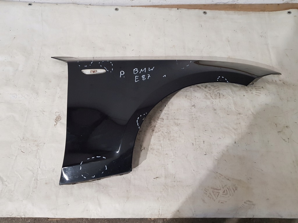 фото №1, Крыло правый bmw e87 lift hb sapphire металлик