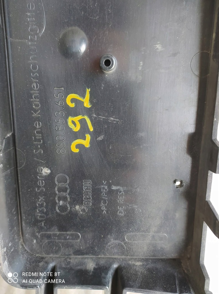 фото №6, Audi tt s-line решітка радіатора 8s0853651