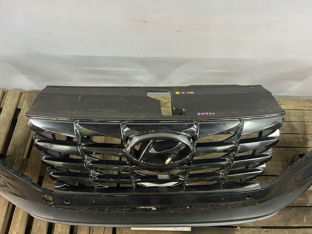 фото №7, Бампер перед передний hyundai tucson iv 4 решётка радиатора dół накладка бампера