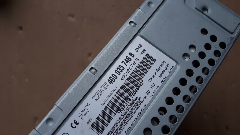 фото №7, S6 c7 4g a6 зчитувач навігації мультимедіа mmi a7 s7