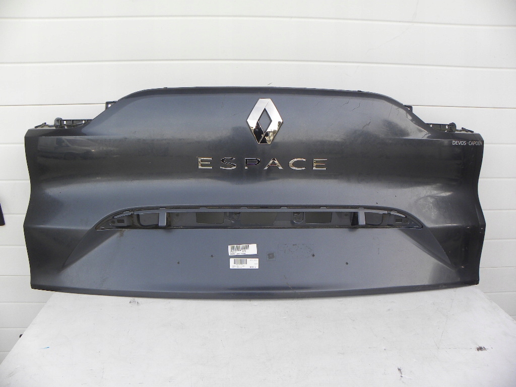 фото №1, Renault espace v ,5 задняя крышка багажника 2018 rok